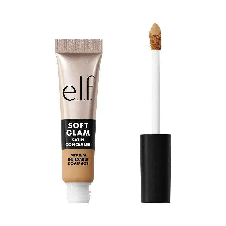 エルフ ソフトグラム サテンコンシーラー 22 ライトウォーム 約6.2mL e.l.f. Soft Glam Satin Concealer, 22 Light Warm, 0.21 fl oz 【お取り寄せ商品】