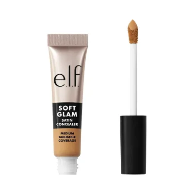 エルフ ソフトグラム サテンコンシーラー 32 ミディアムニュートラル 約6.2mL e.l.f. Soft Glam Satin Concealer, 32 Medium Neutral, 0.21 fl oz 【お取り寄せ商品】