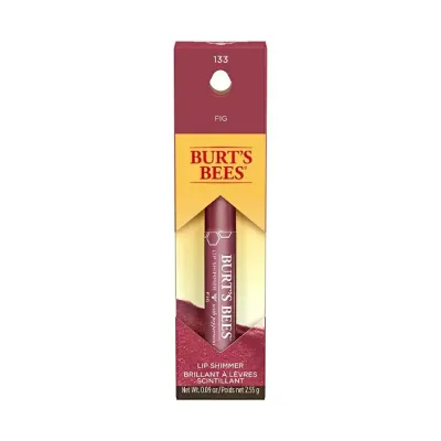 バーツビーズ フィグ リップシマー 約2.6g Burt's Bees Fig Lip Shimmer 0.09 oz. blister box 【お取り寄せ商品】