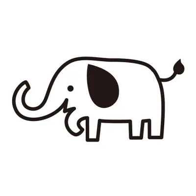 【気軽にシンプル 7本セット】 お名前スタンプ ゾウ 子供用 入園準備 入学準備 名前スタンプ 入園 なまえスタンプ セット 入園 お名前はんこ ひらがな 小学校