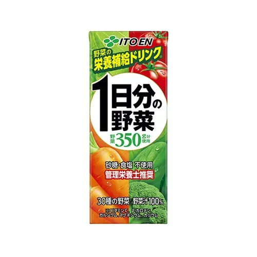 伊藤園 野菜ジュース 一日分の野菜 200ml×24本入 伊藤園 (送料無料 ※一部地域除く)1日分の野菜 一日分の野菜 野菜ジュース 野菜ドリンク 伊藤園 紙パック
