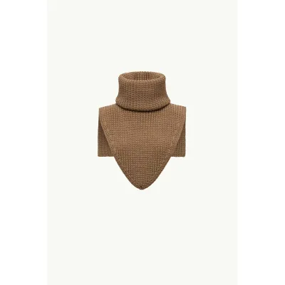 2026/27秋冬 MONCLER モンクレール レディースWool Neck Warmerネックウォーマー【Brown 】【送料無料】【正規品】