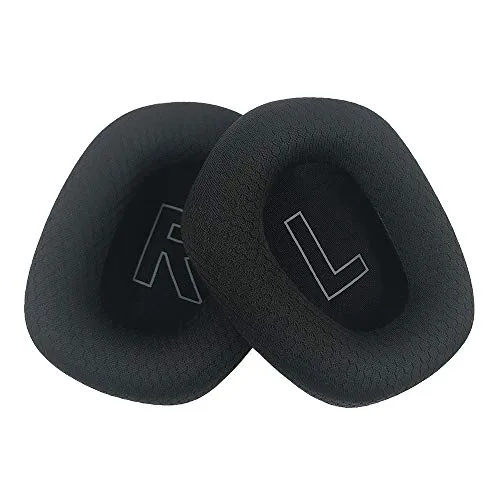 Chic Tuant イヤーパッド for Logicool (ロジクール) G733 ヘッドセットに 用ヘッドホンパッドイヤークッションメモリーフォーム (ブラック)