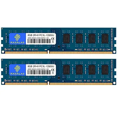 DDR3L-1600 PC3L-12800U 8GB×2枚 UDIMM デスクトップPC用メモリ 16GB 240Pin 電圧1.35V & 1.5V 両