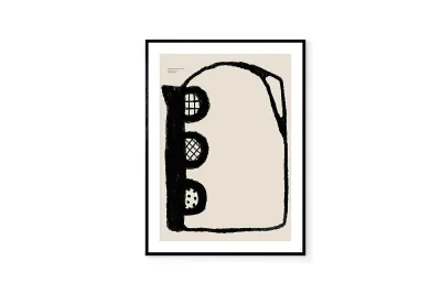 【在庫限り】【再入荷なし】THE POSTER CLUB × Sandra Blomen Maschinsky ポスター/アートプリント 30×40cm Form【アート イラスト インテリア 北欧雑貨 ウォールアート 額縁 壁紙 おしゃれ 壁掛け 絵画