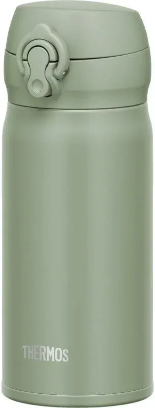 サーモス 水筒 真空断熱ケータイマグ 350ml スモークカーキ 飲み口外せてお手入れ簡単 軽量タイプ ワンタッチオープン ステンレス ボトル 保温保冷 JNL-356 SMKKI
