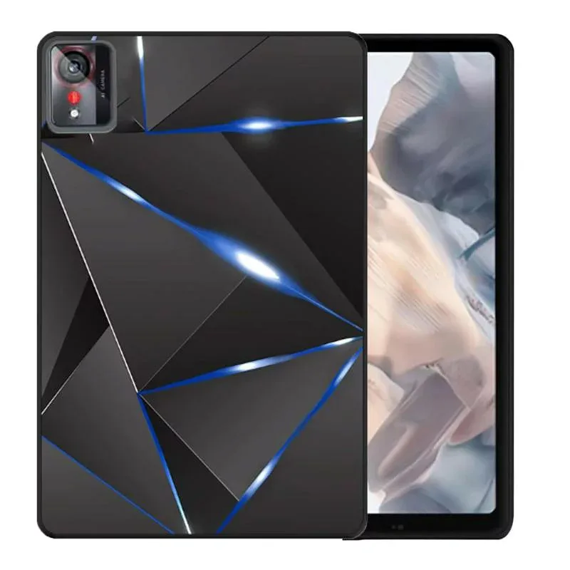 【2025新登場】For Nubia Pad Pro ケース カバー 【KUROMORO】 10.9インチ 保護ケース TPU シリコン 軽量 薄型 擦り傷防止 指紋防止 耐衝撃 黄変防止 Nubia Pad Pro 用 ケース (ブルー)