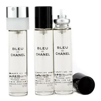 CHANEL(シャネル) BLEU DE CHANEL ブルー ドゥ シャネルトラベル スプレイ ツイスト&スプレー オード トワレ 3x20ml リフィルのみ