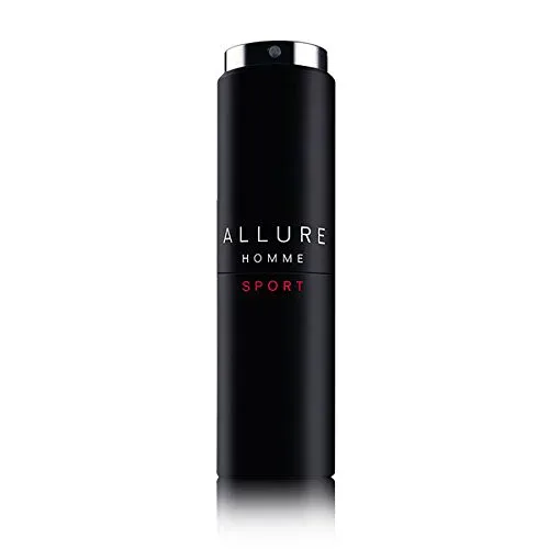 CHANEL (シャネル) ALLURE HOMME SPORT Eau de Toilette Twist and Spray 3x0.7 FL. OZ. アリュール オム スポーツ スポーツスプレイ 20mL+リフィル 20mL×2