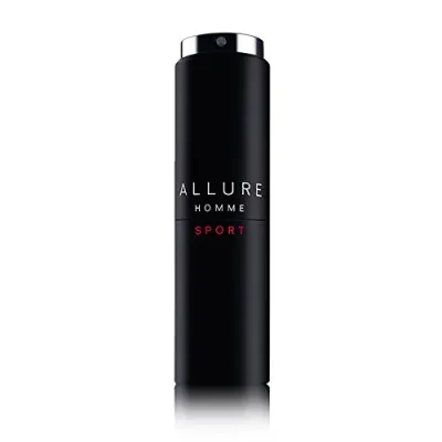 CHANEL (シャネル) ALLURE HOMME SPORT Eau de Toilette Twist and Spray 3x0.7 FL. OZ. アリュール オム スポーツ スポーツスプレイ 20mL+リフィル 20mL×2