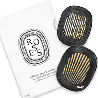 diptyque (ディプティック) カーディフューザー セット ローズ