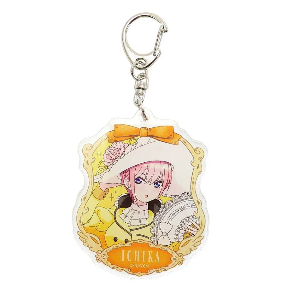【最大1000円OFFクーポン!】ダイカットアクリルキーホルダー キーホルダー 五等分の花嫁 一花 カミオジャパン アクキー キーリング コレクション雑貨 アニメメール便可