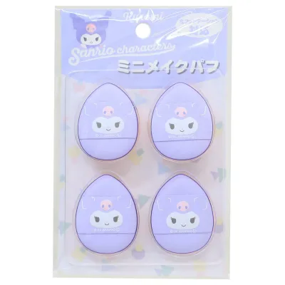 【最大1000円OFFクーポン!】ミニメイクパフ4P コスメ雑貨 クロミ サンリオ アイプランニング メイクスポンジ 化粧パフ 指用 メール便可