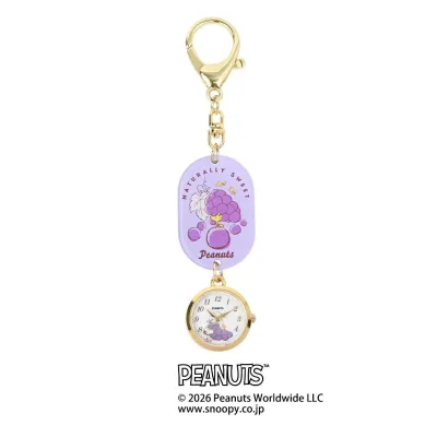 【最大1000円OFFクーポン!】スヌーピー キーホルダー 時計 アクリルKCウォッチ S PU ピーナッツ フィールドワーク バッグチャーム キャラクター グッズ メール便可 シネマコレクション