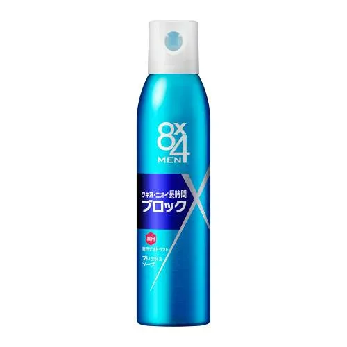 エイトフォー 8x4メン デオドラントスプレー フレッシュソープ 135g