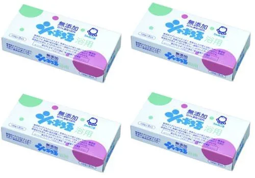 シャボン玉 化粧石けんシャボン玉浴用 100g×3個入り ×4