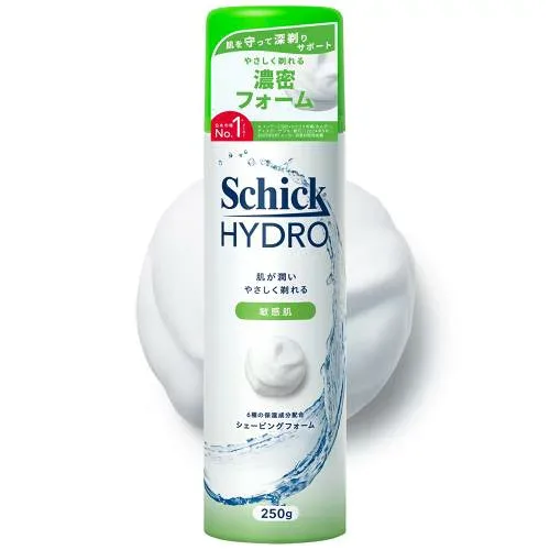 Schick(シック) ハイドロ 敏感肌 シェービングフォーム 250g 男性用 シェービング剤