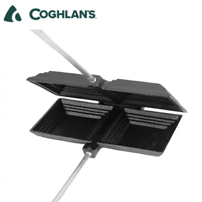 ★COGHLANS コフラン キャストアイアン ダブルキャンプクッカー 2044 11210298 【 アウトドア キャンプ 料理 BBQ 】