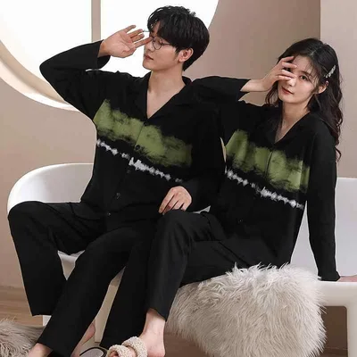 パジャマ レディース 春秋 冬 長袖 かわいい クマ柄 綿100% 寝間着 上下セット メンズ 部屋着 ルームウェア 薄手 涼しい 快適 保温性 吸湿 通気性 M L XL XXL