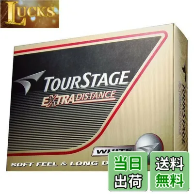 【送料無料】BRIDGESTONE(ブリヂストン) ゴルフボール TOURSTAGE エクストラディスタンス 1ダース( 12個入り) ホワイト TEWX