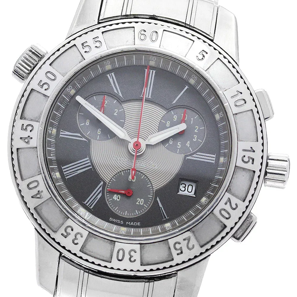 ティファニー TIFFANY&Co. マークT-57 クロノグラフ デイト クォーツ メンズ _903314【ev20】【中古】