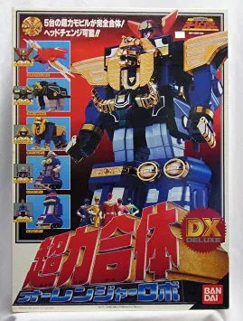 Chouriki Sentai Ohranger Chouriki Combination DX Ohranger Robo Bandai New