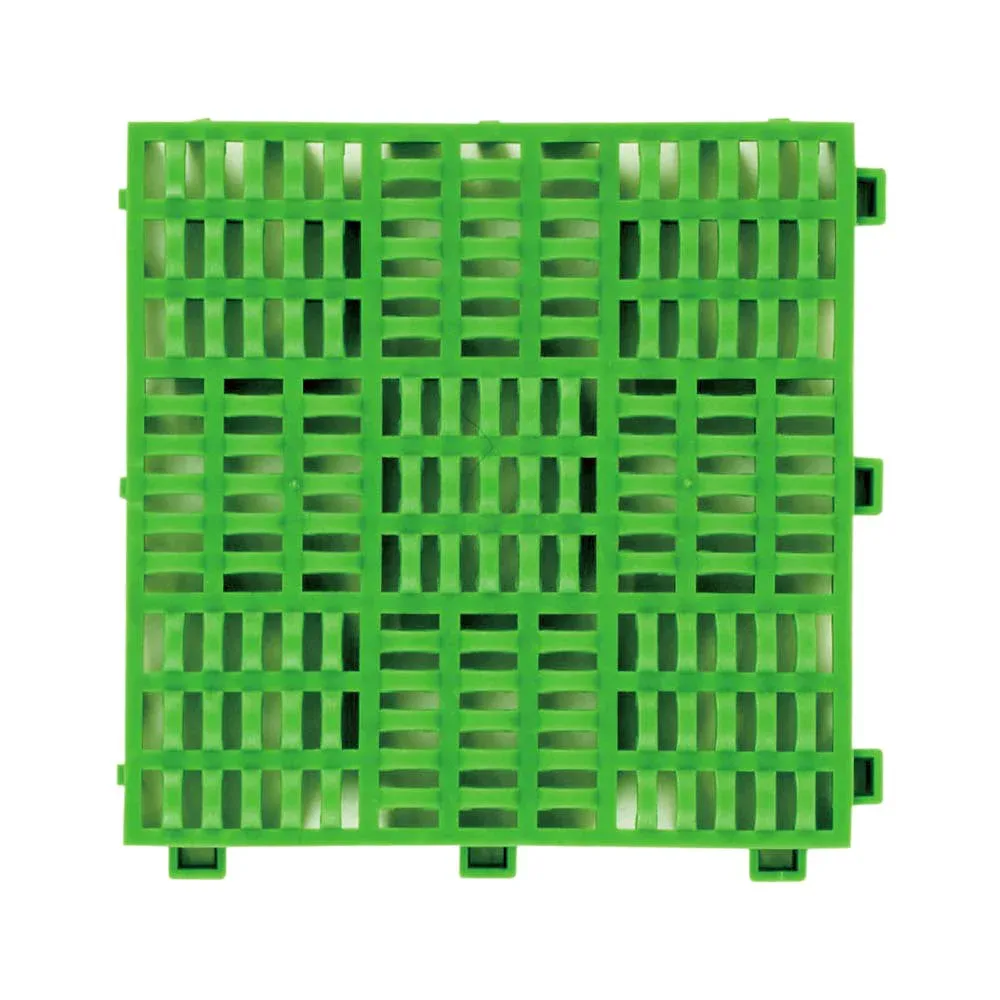 ▲●u.ミヅシマ工業 【421-0360】クロスラインマットS 本体 グリーン 150×150mm