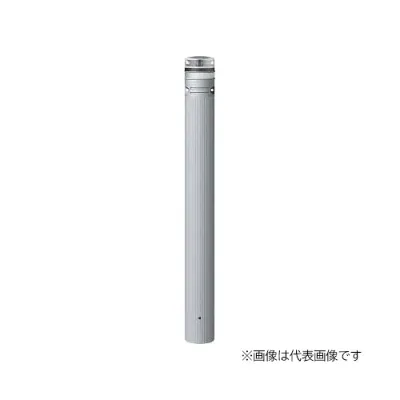 ●u.四国化成建材【RP-LP115-GRB】グレー 車止め レコポール Lシリーズ LP115(再生樹脂) 固定式 フック無し LED発光色:青色 受注生産