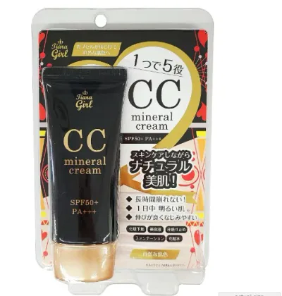 ティアラガールCCミネラルクリーム (自然な肌色)SPF50+PA+++ 4540474777245