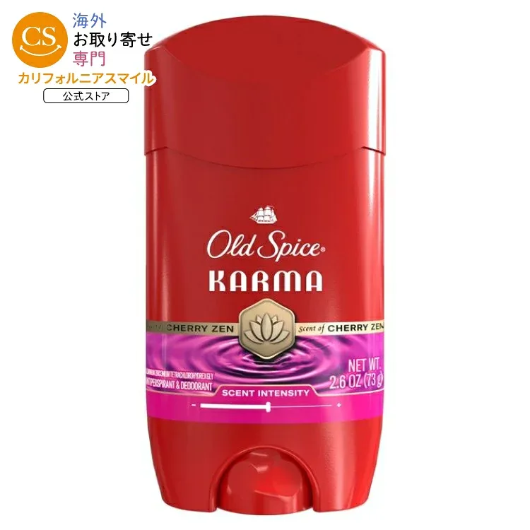 オールドスパイス レッドコレクション インビジブルソリッド メンズ デオドラント カルマの香り 73g Old Spice Red Collection Invisible Solid Antiperspirant for Men, Karma Scent, 2.6oz 【お取り寄せ商品】