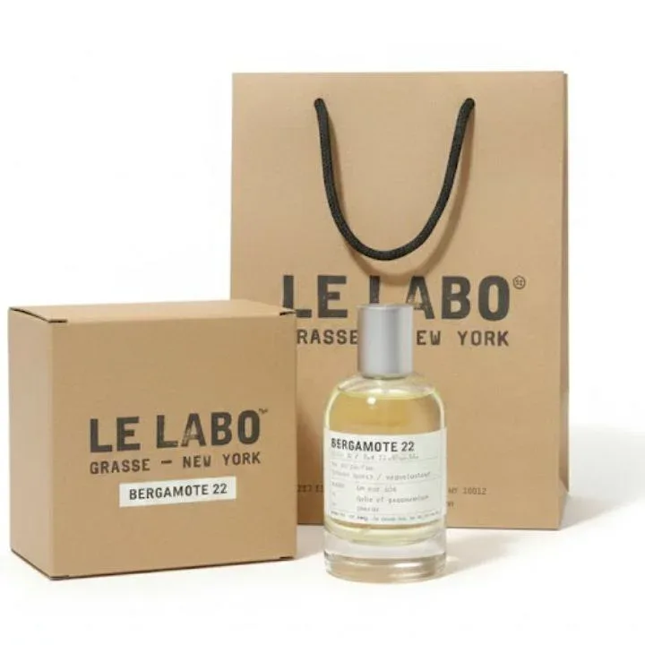 袋付き【22・15ml】ル ラボ 22ベルガモット オード パルファム Le Labo BERGAMOTE 22 オード パルファム LE LABO 15ml 香水 プレゼント