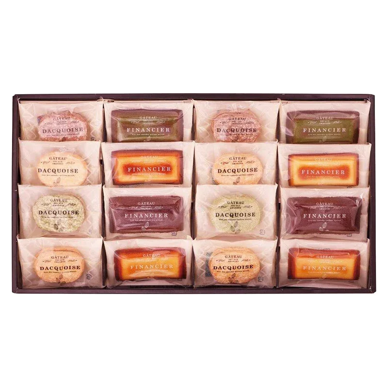 井桁堂 自家挽きアーモンドのガトーセレクション 16個入 GS16 内祝 内祝い お祝 御祝 記念品 出産内祝い プレゼント 快気祝い 粗供養 引出物