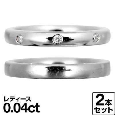 Wedding ring pair K18 yellow gold white gold pink gold diamond set of 2 natural diamonds quality guarantee metal allergy made in Japan stylish jewelry present gift Christmas graduation ceremony entrance ceremony graduation ceremony entrance ceremony celebration