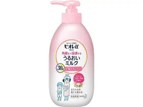 KAO ビオレu 角層まで浸透する うるおいミルク フローラル300mL ボディクリーム ジェル バス ボディケア スキンケア