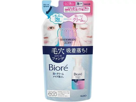 KAO ビオレ 泡クリームメイク落とし つめかえ用 170mL メイク落とし フェイスケア スキンケア