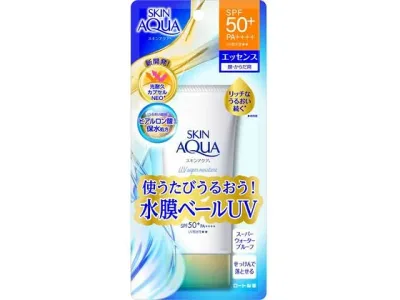 【お取り寄せ】ロート製薬 スキンアクア スーパーモイスチャーエッセンス 80g UVカット 日やけ止め サンケア UVケア スキンケア