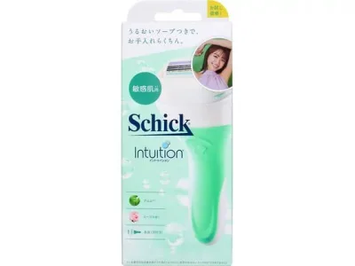 【お取り寄せ】シック イントゥイション 敏感肌用 ホルダー お試し用 刃付き1本 女性用 シェービング スキンケア