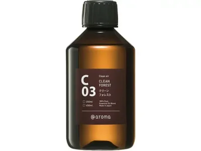 【お取り寄せ】@aroma クリーンエアー C03 クリーンフォレスト 250ml 樹木系の香り アロマ エッセンシャルオイル アロマストア