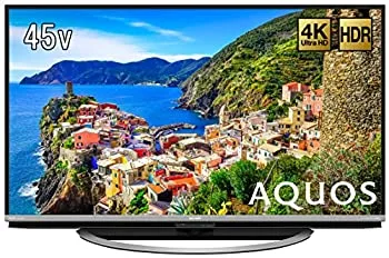 【中古】(非常に良い)シャープ 45V型 液晶 テレビ AQUOS LC-45US45 4K HDR対応 低反射「N-Blackパネル」搭載