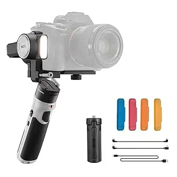 【中古】【国内正規品】ZHIYUN CRANE M2 S カメラ用ジンバル 国内正規品 電動スタビライザー スマートフォン ミラーレス コンデジ GoPro対応 ぶれない 手