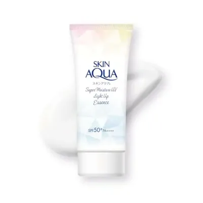 スキンアクア(SKIN AQUA) スーパーモイスチャーUV ライトアップエッセンス 70g フローラルミュゲの香り (ビタミンC誘導体、光パー