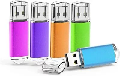 KOOTION USBメモリ 32GB 5個セット USB2.0 マイクロUSB フラッシュドライブ 五色