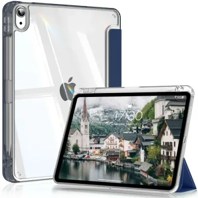 iPad 第11/10世代用ケース (A16) 2025 iPad 第11/10世代 10.9インチ 2022 保護ケースネイビーブルー