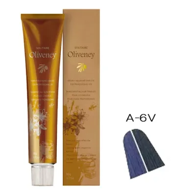 アモロス ソリティア オリヴァニー A-6V(バイオレット) 90g (1剤)【医薬部外品】【2剤キャンペーン対象商品】