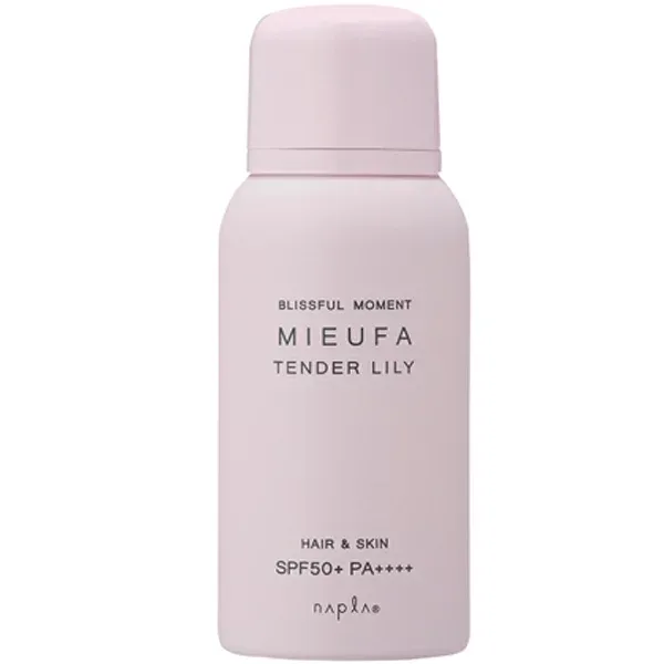ナプラ ミーファ フレグランスUVスプレー テンダーリリィ 80g (日焼け止め)SPF50+ PA++++