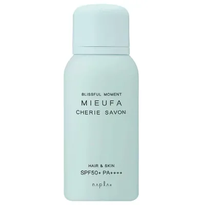 ナプラ ミーファ フレグランスUVスプレー シェリーサボン 80g (日焼け止め)SPF50+ PA++++