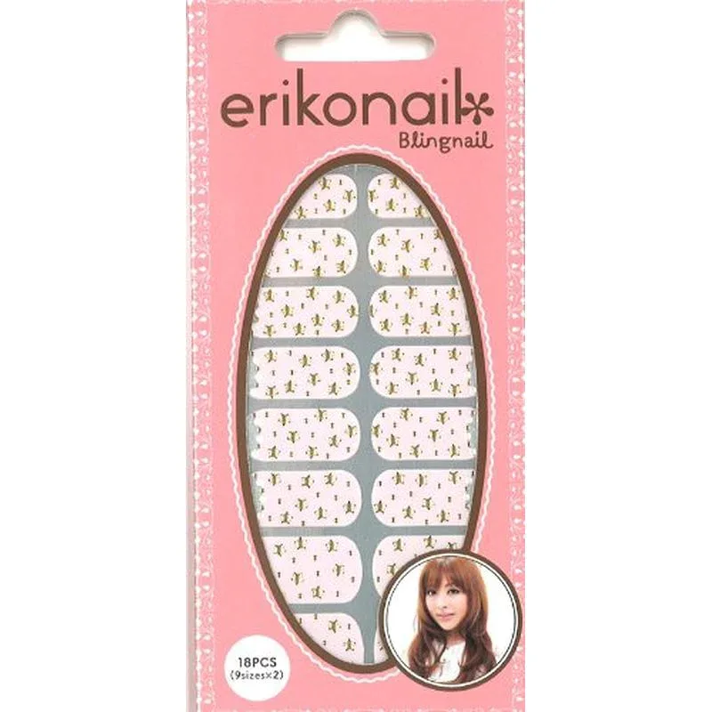 Beauty Nailer สติ๊กเกอร์ติดเล็บ/สติ๊กเกอร์ Eriko Nail Bling Nail EBL-5