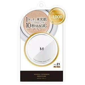 ミシャ M クッションファンデーション (モイスチャー) NO.21 15ml【配送B】