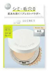msh タイムシークレット ミネラル 薬用プレストパウダー ライトオークル <本品>8g