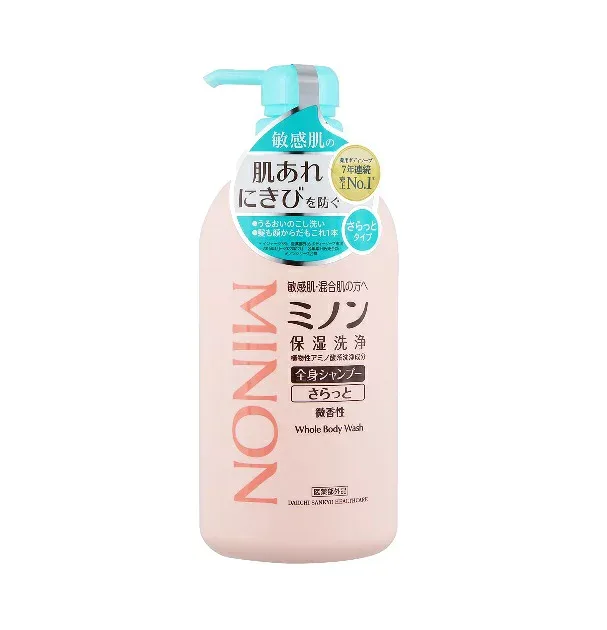 第一三共ヘルスケア ミノン 全身シャンプーさらっとタイプ 450ml【医薬部外品】【配送A】
